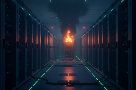 A Server Rack Fire Does Not Give You Time to React