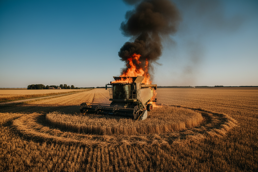 Combine and Tractor Fires Are Destroying Farm Equipment That Should Have Been Protected