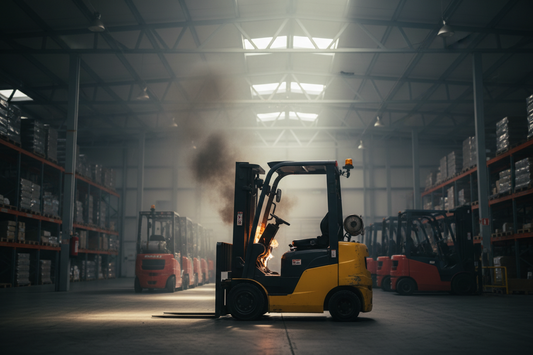 The Fire Risk Your Lithium Forklift Fleet Upgrade May Have Introduced