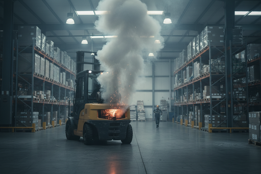 Your Electric Forklift Fleet Has a Fire Risk Most Safety Plans Don't Cover